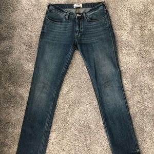 ACNE MAX VINTAGE BLUE MENS JEANS